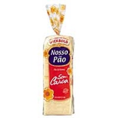 Pão de forma sem casca Nosso Pão G Pão de forma sem casca Nosso Pão G