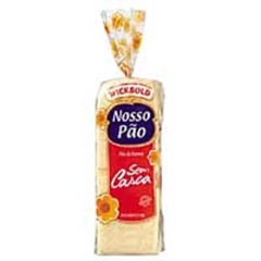 Pão de forma sem casca Nosso Pão G