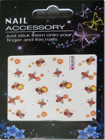 bee water decals