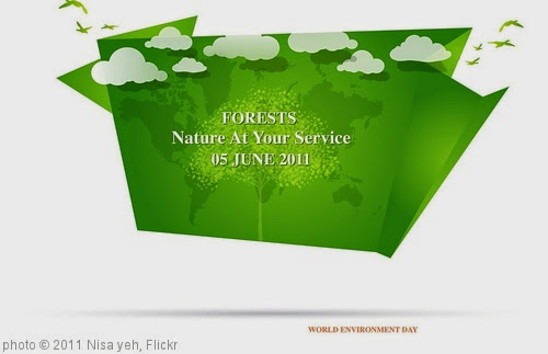 'Happy World Environment Day' photo (c) 2011, Nisa yeh - license: https://creativecommons.org/licenses/by-sa/2.0/