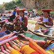 Indigenous woman at a local market