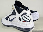 nike air max lebron 7 gr white navy 3 01 Nike Air Max LeBron VII (7)   White/Navy/Gold Sample Actual Photos