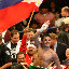 This is our warrior, Manny Pacquiao, giving some love back to his fans at the Thomas & Mack Center in Las Vegas on November 18th. So glad I was there