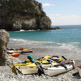 Stage kayak de mer à Crozon Avril 2011