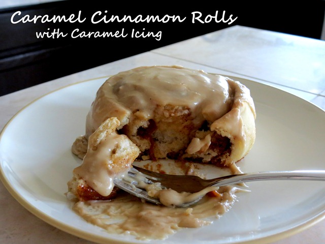 caramel cinnamon rolls 4 fast cheap easy