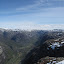 Looking to the east past Lysebotn