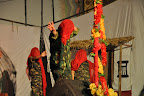 This scene symbolized martyrs reaching out, while a handful of leaders have forgotten them and the revolution itself. photo credit: Eric Ribellarsi