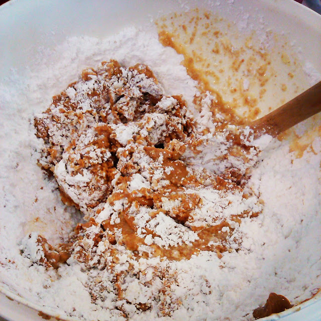 An Onion Exposed Peanut Butter Bars