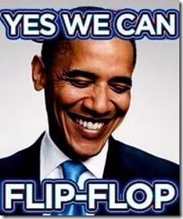 BHO - Yes we can flip-flop BHO - Yes we can flip-flop