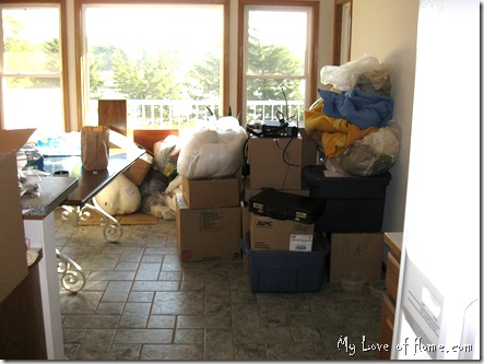 Dining room mess