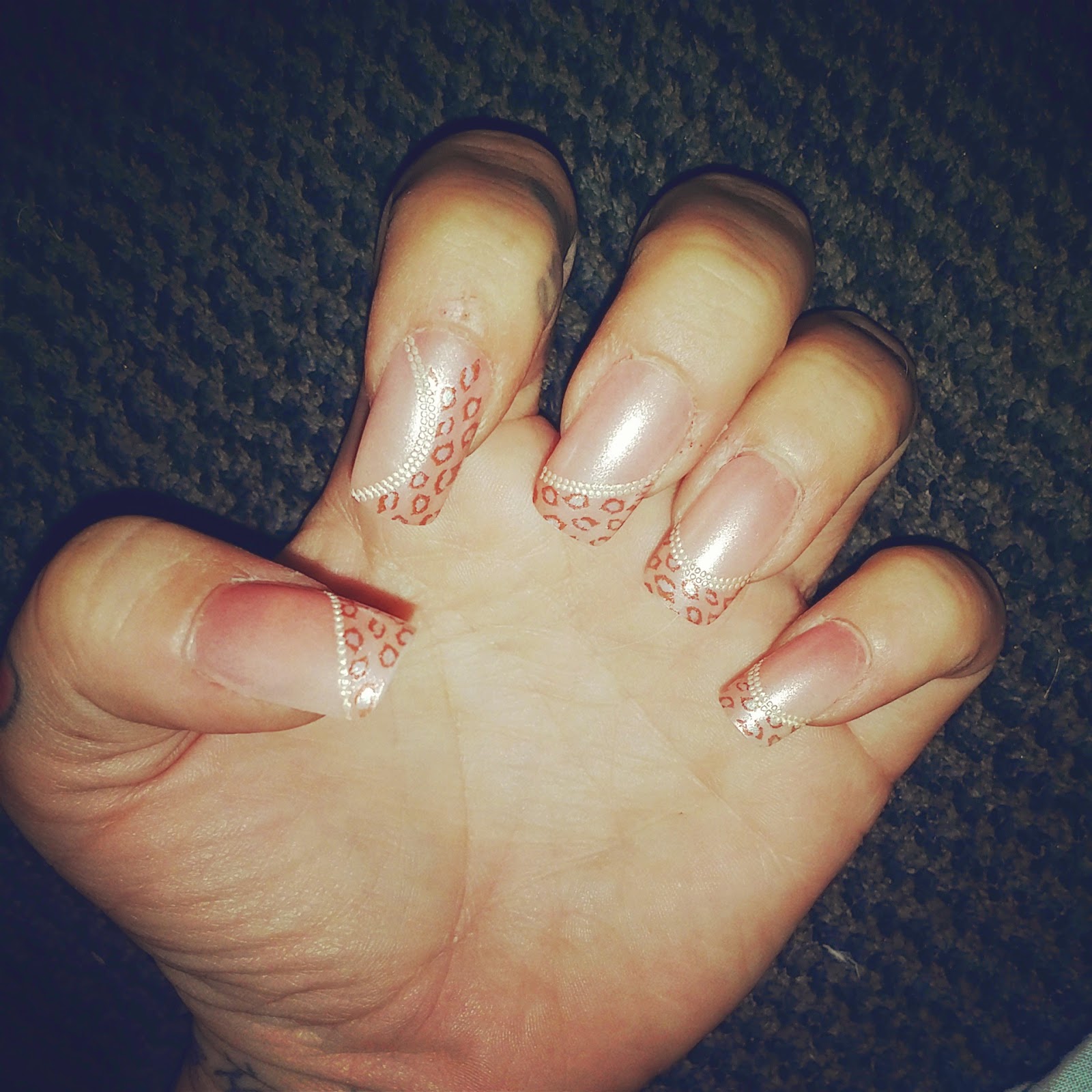 makeup and love yourself: Leopard print nails