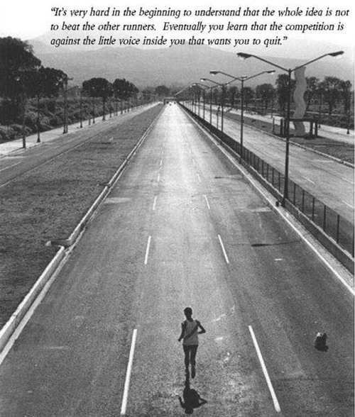 running