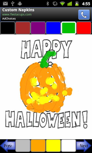 Coloring For Tots Halloween