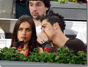 Cristiano Ronaldo y su novia