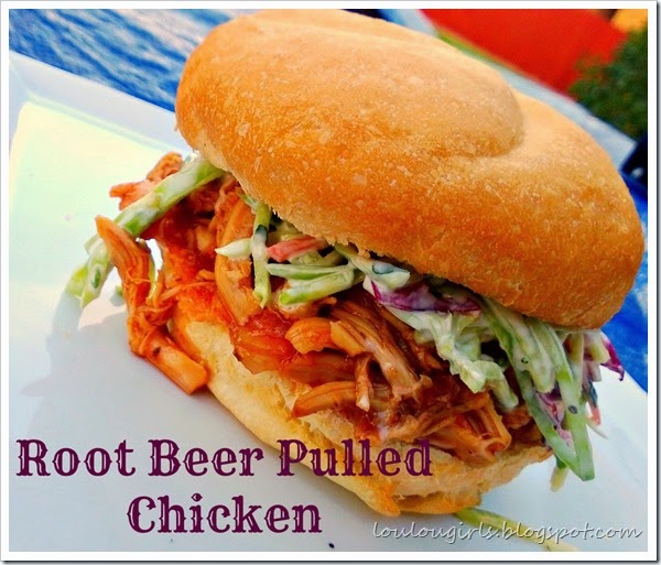 root beer pulled chicken