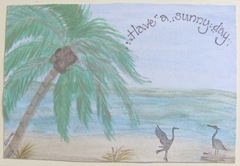 AAWA 7.12 sunshine mingle watercolor card