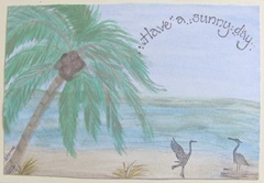 AAWA 7.12 sunshine mingle watercolor card AAWA 7.12 sunshine mingle watercolor card