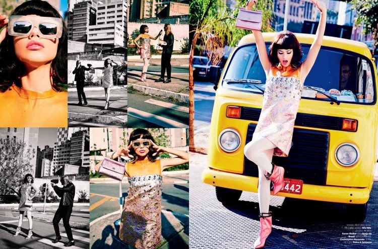 Адриана Лима в сентябрьском номере журнала Vogue Brazil (8 фото)