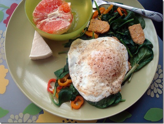 eggs and veg