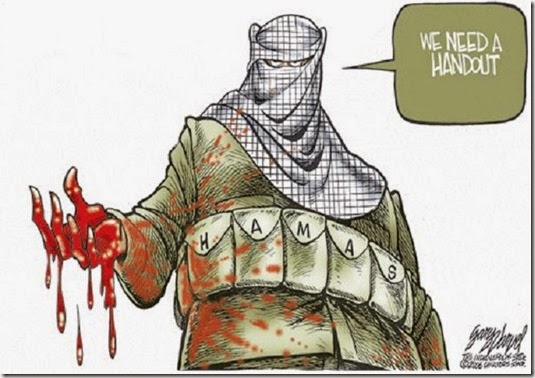 Hamas - We need handout toon