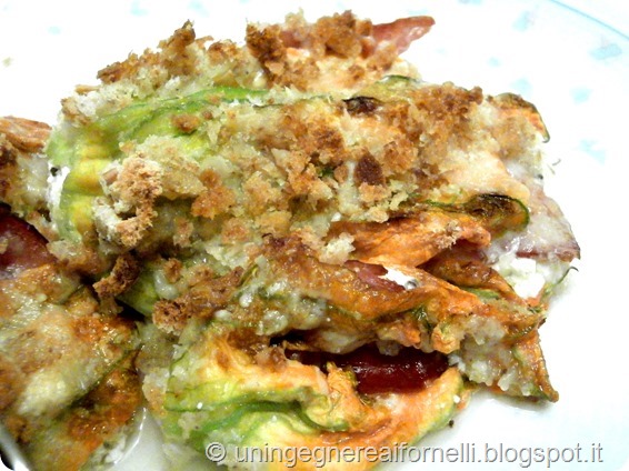 fiori di zucca zucchini pumpkin flowers parma ham prosciutto crudo ricotta cheese grated fratinati fiori di zucca zucchini pumpkin flowers parma ham prosciutto crudo ricotta cheese grated fratinati