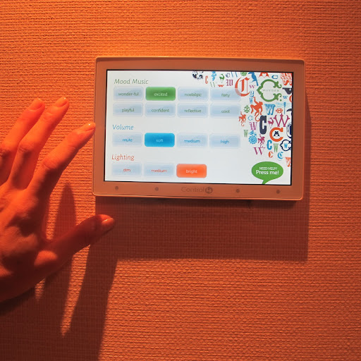 Change the music, the volume, and the lights! They admitted it might be hard for people to leave these fitting rooms!