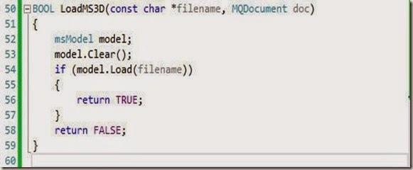 LoadMS3D function 1 LoadMS3D function 1