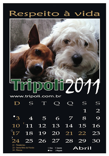 calendario 2011 abril. calendario 2011 abril.