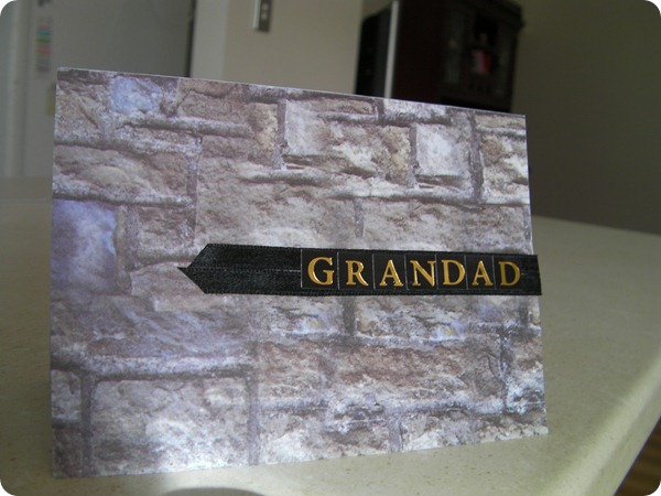 card for grandad