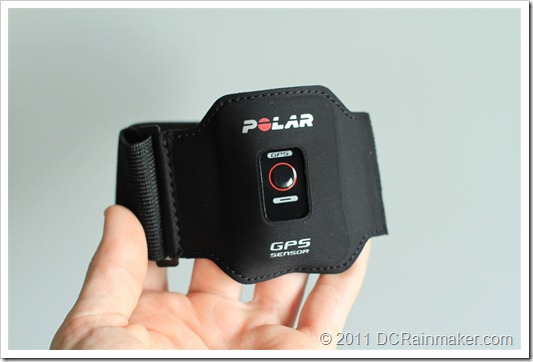 Polar G5 GPS Unit Armband with pod