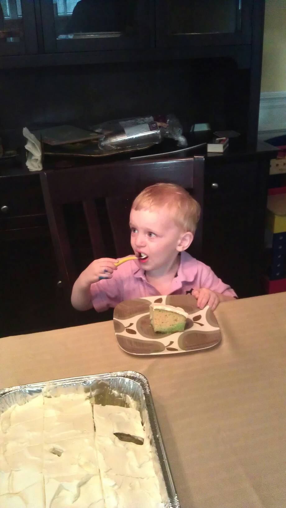 First time trying matts favorite cake