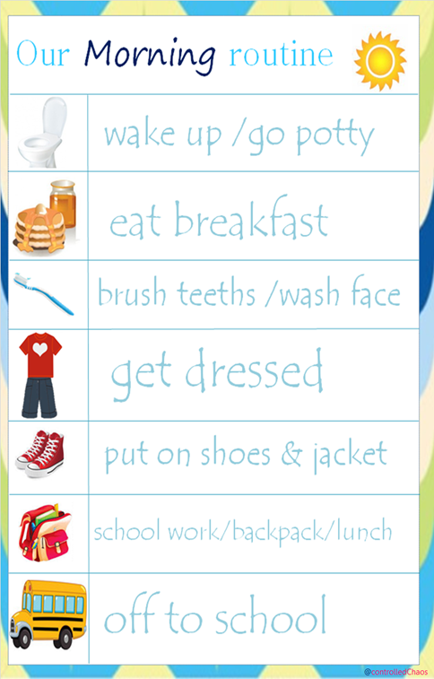 our morning routine boys our morning routine boys
