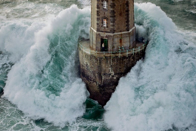 Image result for lighthouse waves