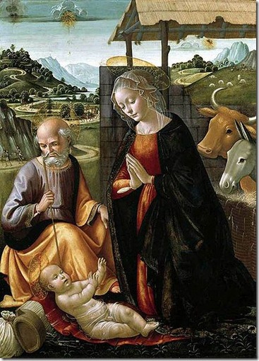 Adoração do Menino_Domenico Ghirlandaio Adoração do Menino_Domenico Ghirlandaio