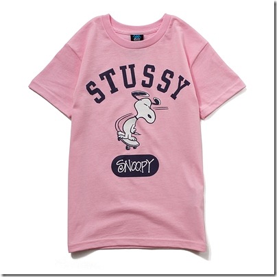 Stussy × Kids Peanuts # 1 College Skate Tee ¥ 4,410 04