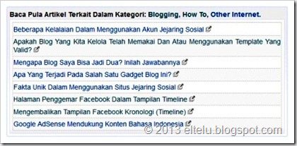 Contoh Daftar Artikel Terkait Dengan Background Warna-warni Contoh Daftar Artikel Terkait Dengan Background Warna-warni