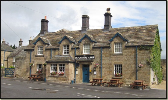 The Devonshire Arms - one of many hereabouts, this one at Pilsley