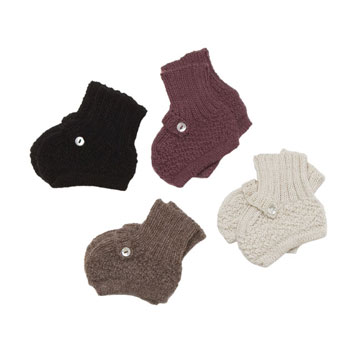 FOR BABIES
These hypoallergenic Alpaca wool Welcome Booties from Ouef are the perfect first gift.