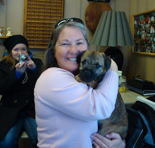 Ginny came from Kansas City to pick up her baby, "Trapper"
Trapper will spend 4 years in West Africa doing Missionary work and being their constant companion.