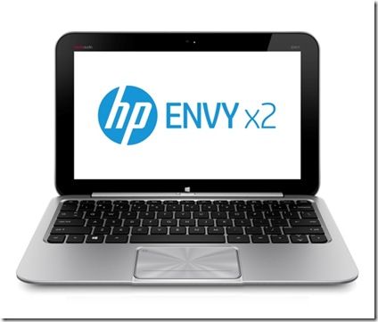 HP Envy x2 Docked Front