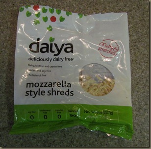 daiya mozzarella shreds