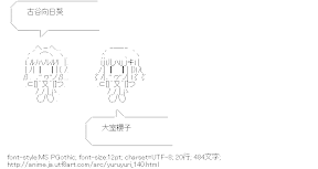 古谷向日葵 ＆ 大室櫻子 （ゆるゆり）
