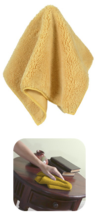 This microfiber dusting rag is going to be a big help for your moving friends. It's extra thick and can even be used with water. (casabella.com) This microfiber dusting rag is going to be a big help for your moving friends. It's extra thick and can even be used with water. (casabella.com)