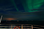 Nordlicht (zw. Tromsø und Skjervøy)