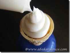 cone with icing top cone with icing top