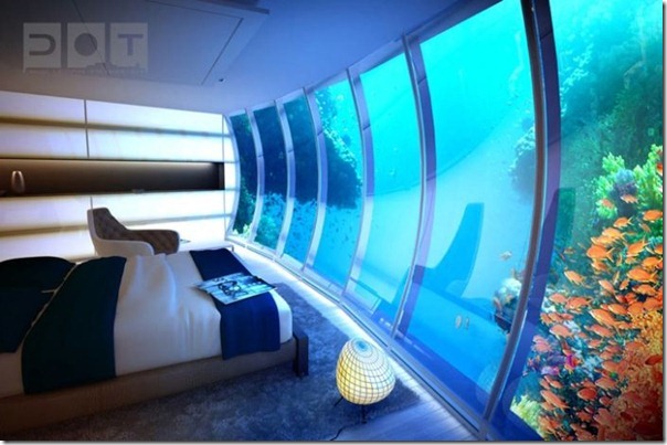 O Hotel Discus subaquático em Dubai (2)
