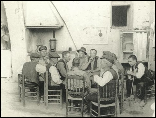 partida de domino - 1920 partida de domino - 1920