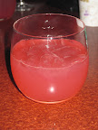 Blood Orange Margarita - a new seasonal cocktail available at Telepan.