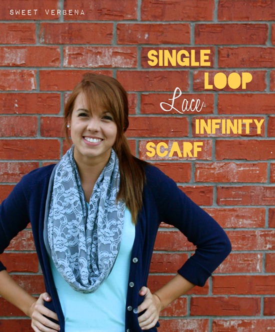 DIY infinity scarf
