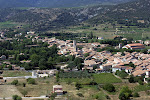 Montpeyroux vu du ciel